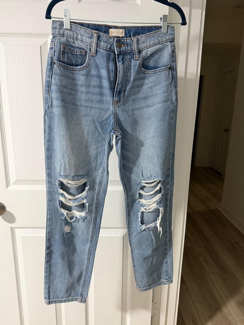 Altar’d State Light Blue Distressed Women’s Jeans